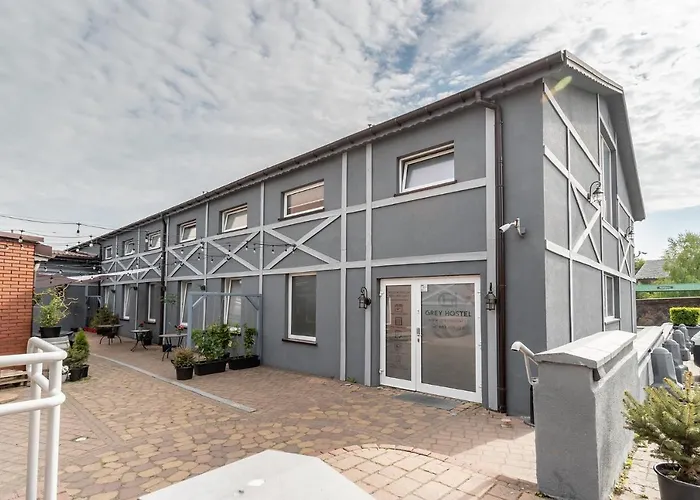 Grey Pokój Z łazienką , Darmowy Parking, Zameldowanie Bezobsługowe Hostel Poznań