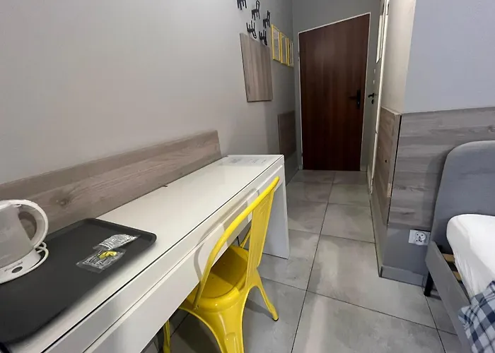 Hostel Grey Pokój Z łazienką , Darmowy Parking, Zameldowanie Bezobsługowe Poznań